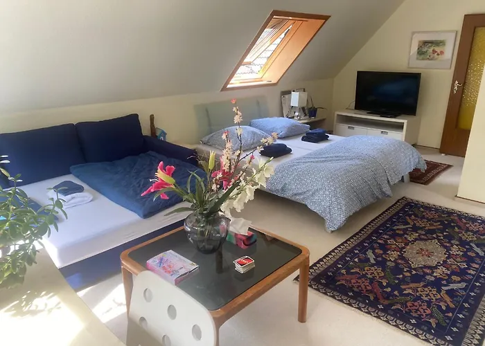 Gartenblick-oase: Obergeschosswohnung In