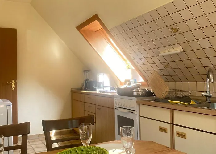 Apartamento Gartenblick-oase: Obergeschosswohnung In *