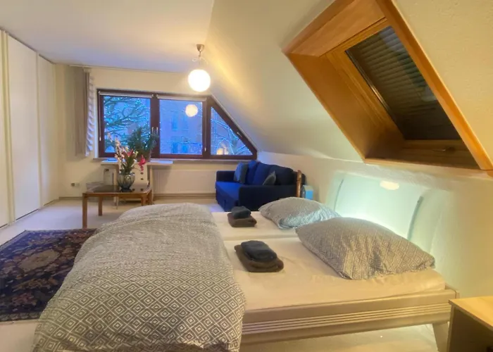 Gartenblick-oase: Obergeschosswohnung In Apartamento Hamburgo