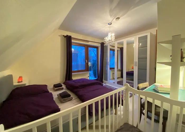 Gartenblick-oase: Obergeschosswohnung In
