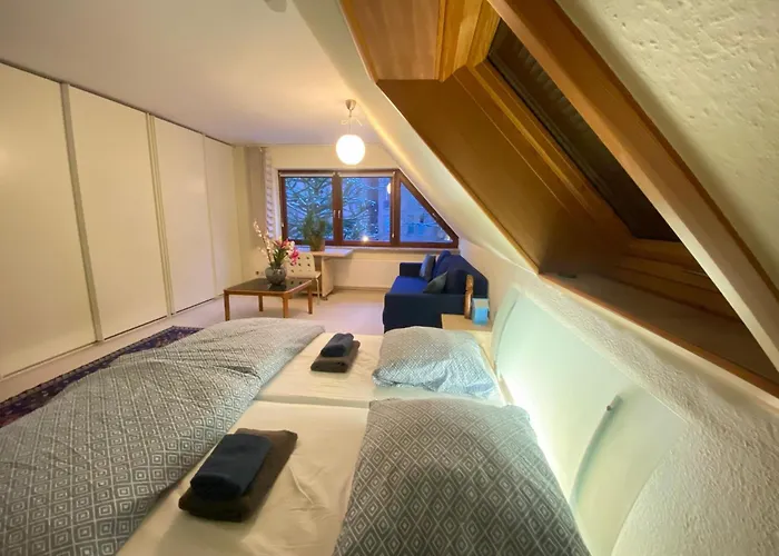 Apartamento Gartenblick-oase: Obergeschosswohnung In *